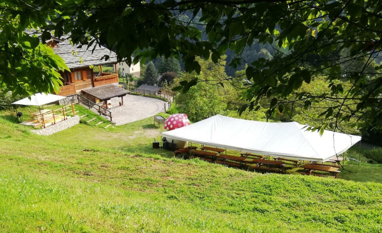 Chalet Il Fungo Averara Exterior photo